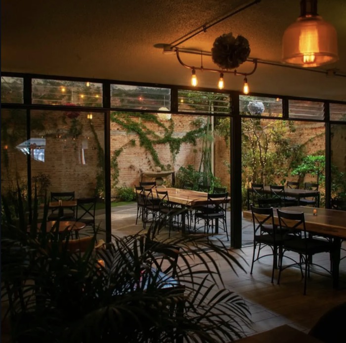 Cena romántica en Roothouse
